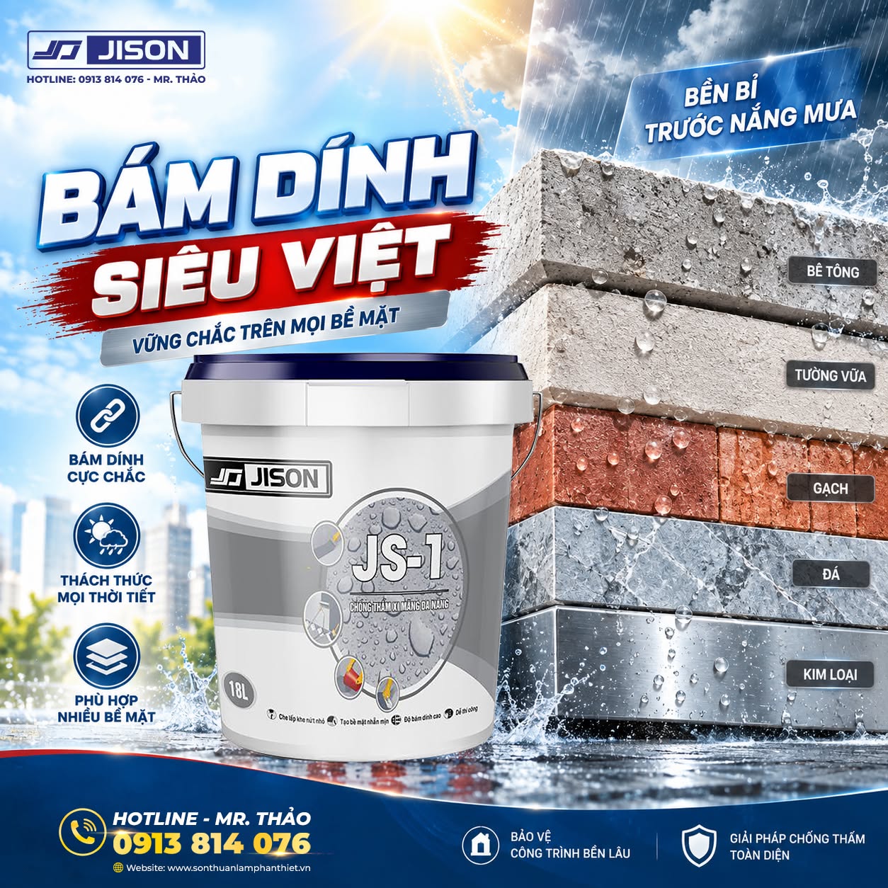Sơn chống thấm Lâm Đồng