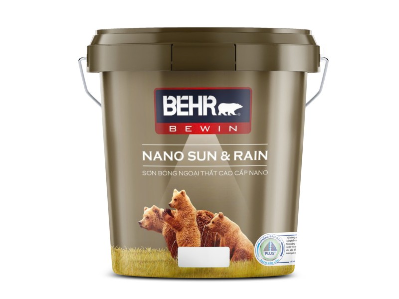 Sơn ngoại thất cao cấp Behr NANO Sun & Rain