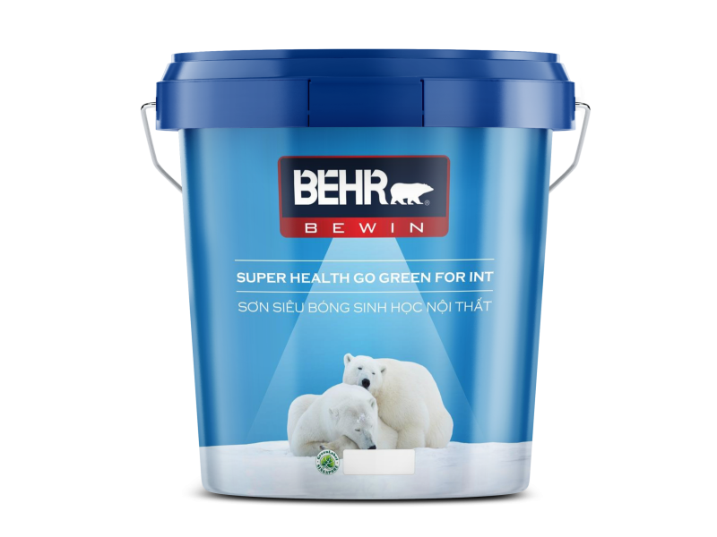 Sơn siêu bóng sinh học nội thất Behr