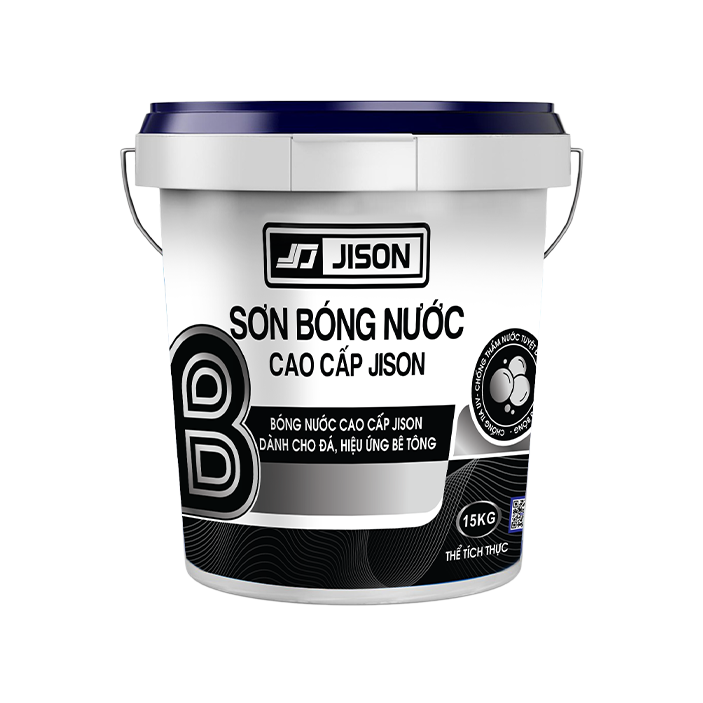 Sơn bóng nước cao cấp Jison – Dành cho đá, hiệu ứng bê tông